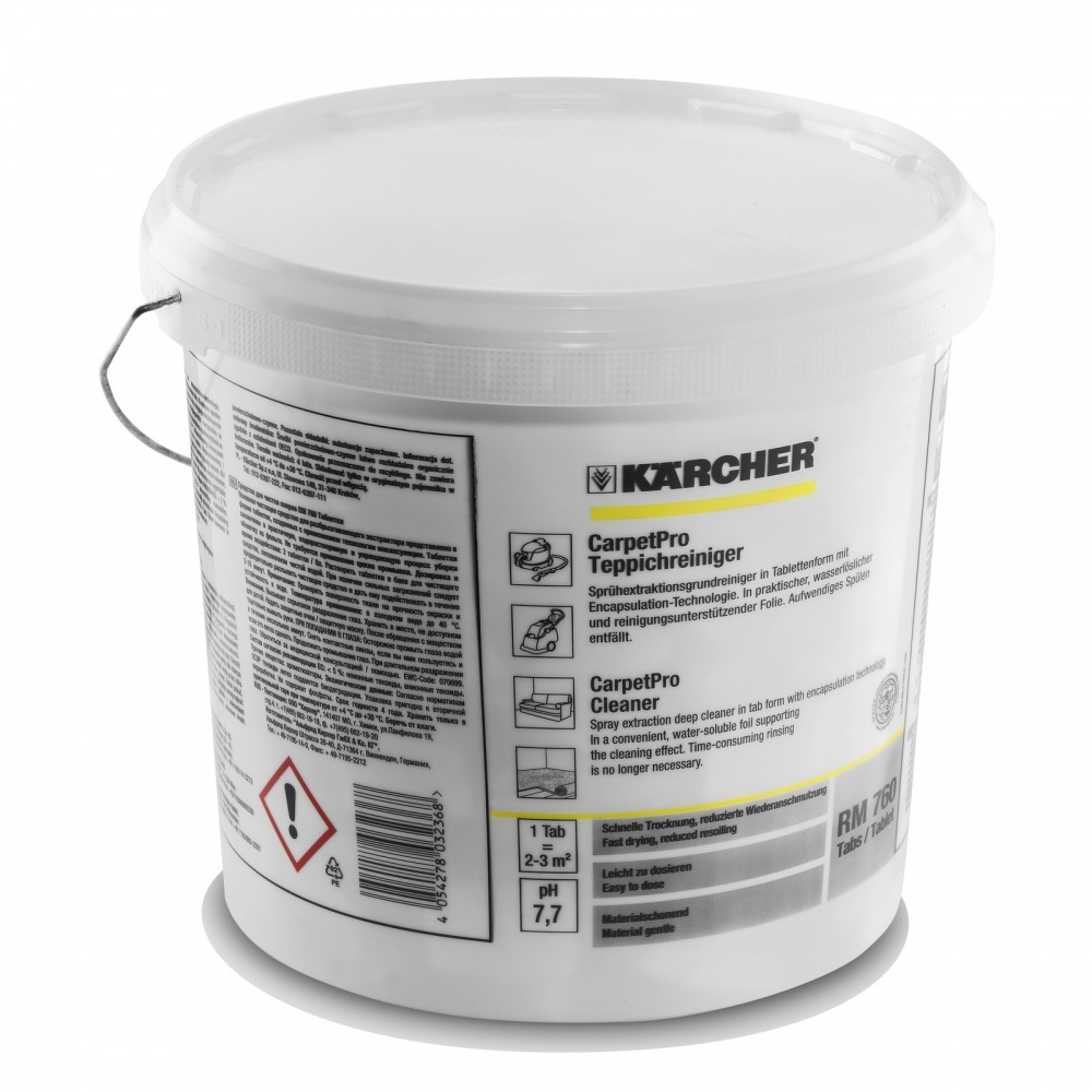 Detergente para Alfombras y Tapizados RM760 pack 3 Tabletas